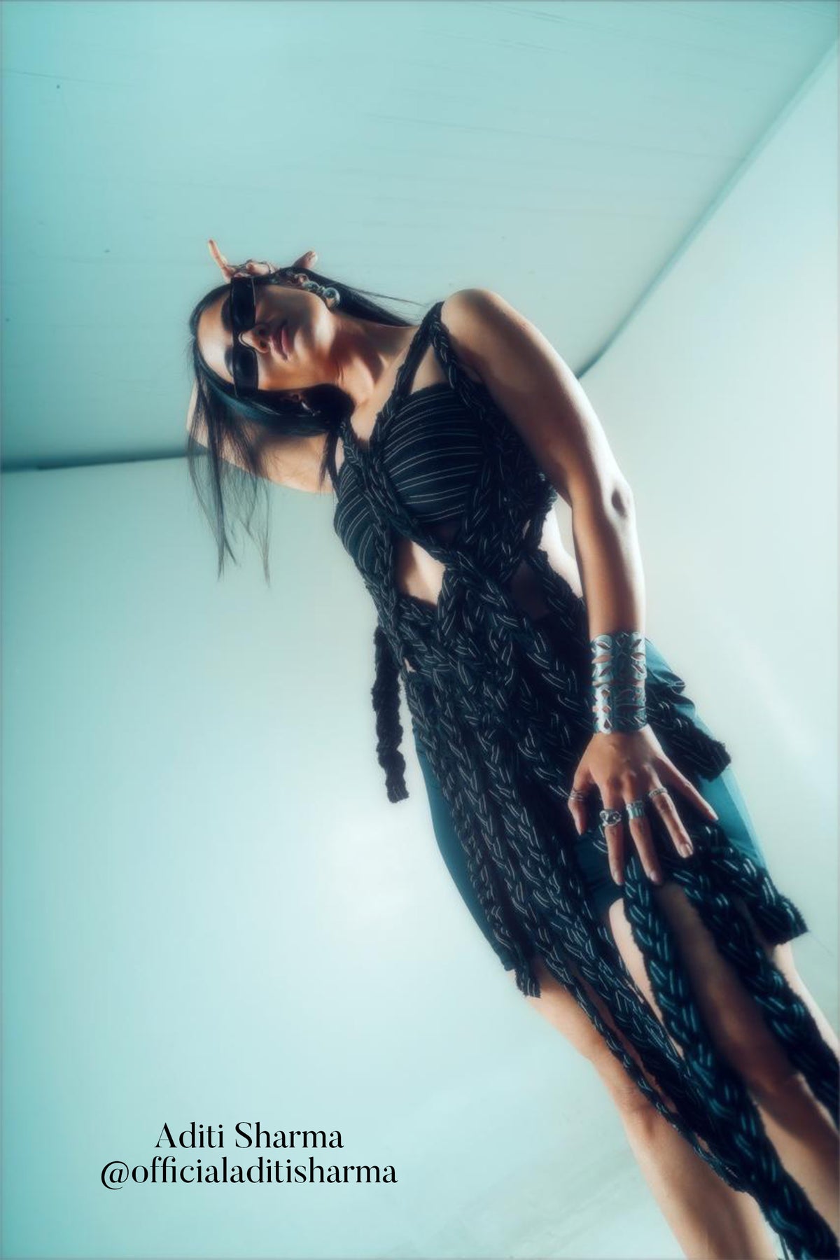 Braided Denim Corset Top – Deconstructed Edit | VybTheory