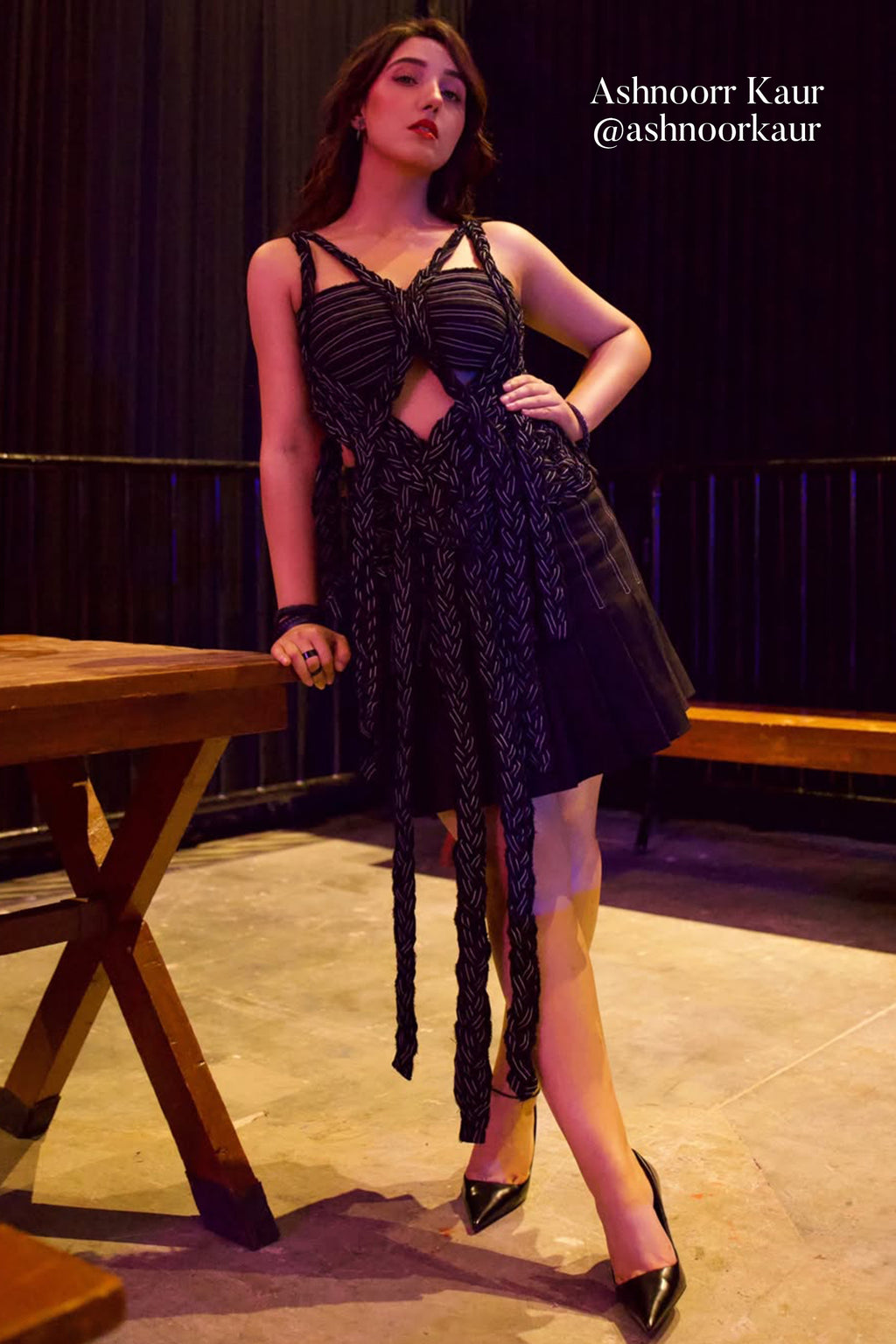 Braided Denim Corset Top – Deconstructed Edit | VybTheory