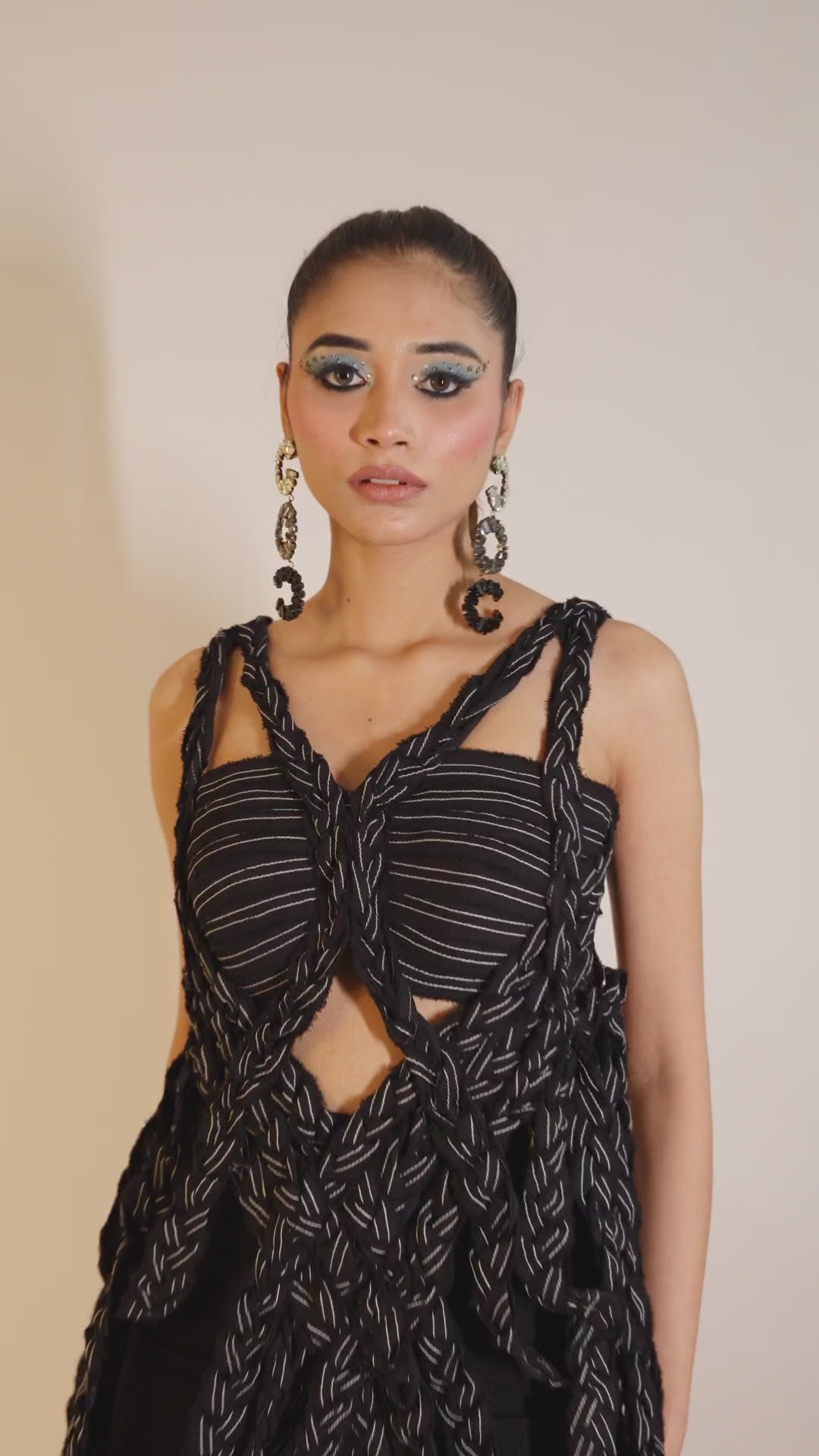 Braided Denim Corset Top – Deconstructed Edit | VybTheory